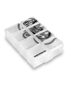 HUDY TINY HARDWARE BOX -8 COMPARTMENTS-