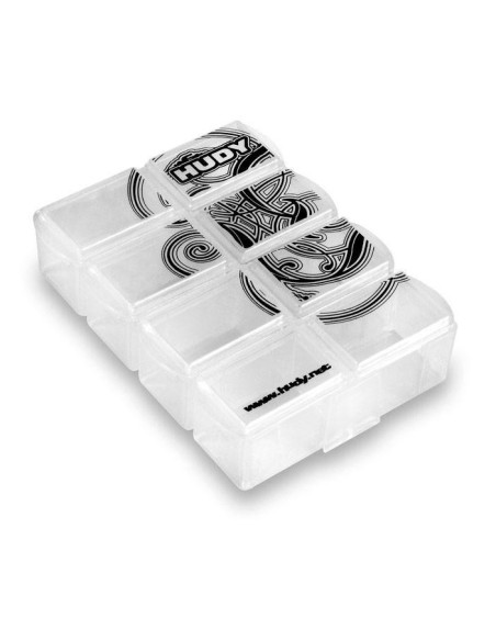 HUDY TINY HARDWARE BOX -8 COMPARTMENTS-