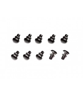 SMJ PUSH RIVET (3mm/10pcs/Black)