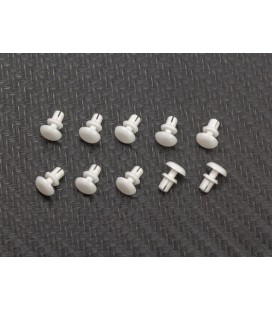 SMJ PUSH RIVET (3mm/10pcs/White)