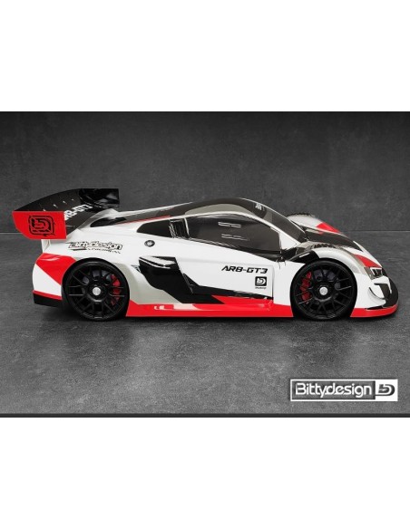 BITTYDESIGN AR8-GT3 1/8 GT BODY 325MM WB