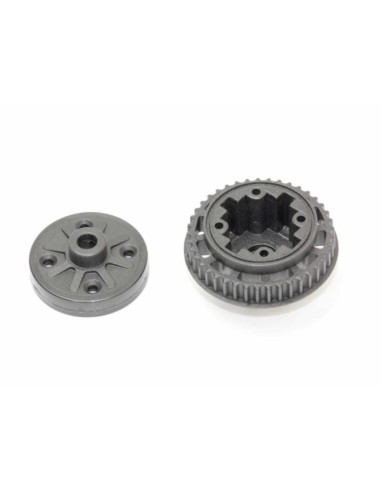 REAR DIFF CASE SET (Black)