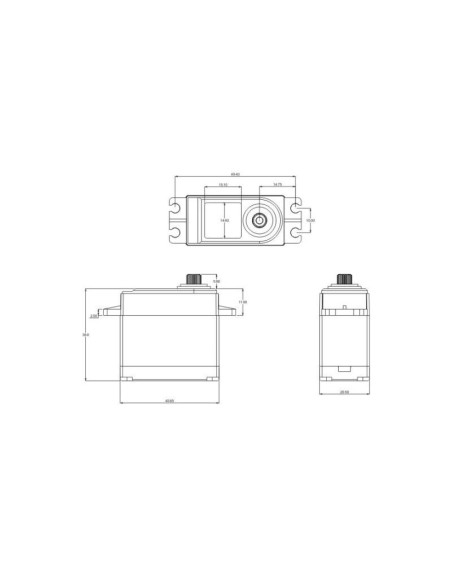 SRT DL5020 LV DIGITAL WATERPROOF SERVO