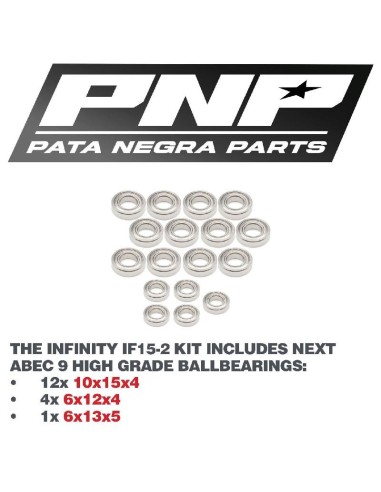 ABEC 9 BALL BEARING KIT INFINITY IF15-2