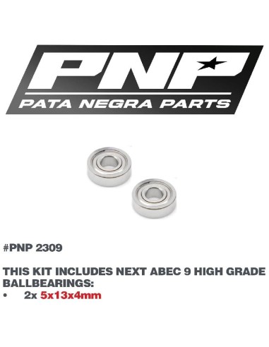 ABEC 9 BEARING SET 5x13x4mm (2 pcs)
