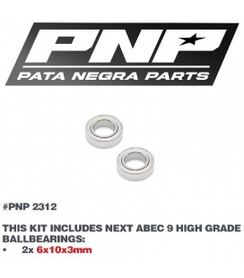 ABEC 9 BEARING SET 6x10x3mm (2 pcs)