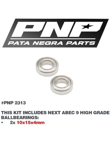 ABEC 9 BEARING SET 10x15x4mm (2 pcs)