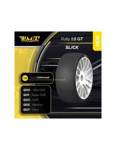 PMT 1/8 GT SLICK TYRES Q1 COMPOUND 2