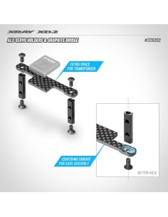 ALU SERVO HOLDERS & GRAPHITE BRIDGE 2