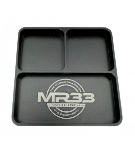 MR33 ALUMINIUM PARTS TRAY BLACK