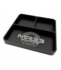 MR33 ALUMINIUM PARTS TRAY BLACK