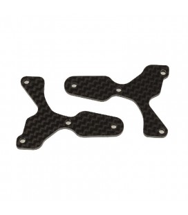 RC8B4 FT FRONT LOWER ARM INSERTS 2.0mm