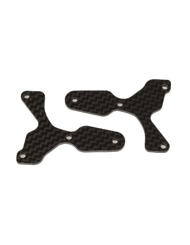 RC8B4 FT FRONT LOWER ARM INSERTS 2.0mm