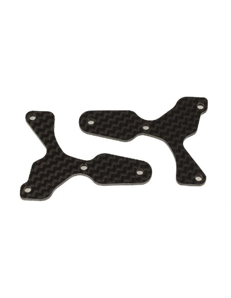 RC8B4 FT FRONT LOWER ARM INSERTS 2.0mm