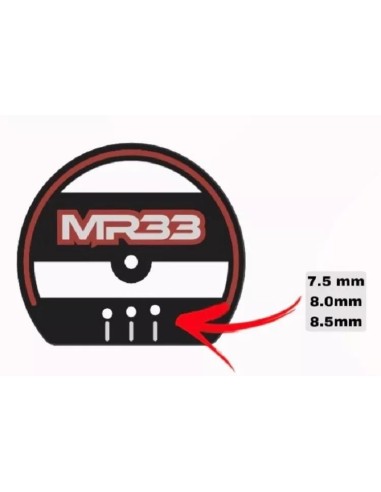 MR33 WHEEL ARCH CUTTING TOOL 1:10