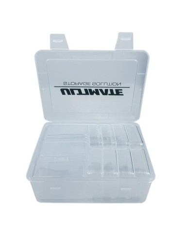 PLASTIC BOX W/3 BIG & 8 MED INNER BOXES