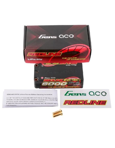 GENSACE REDLINE 2.0 6000Mah 7.6V SHORTY