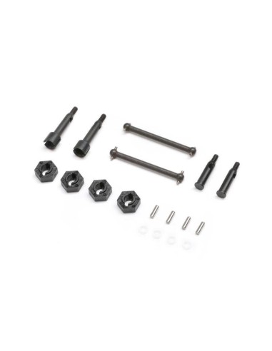 DRIVESHAFTS, AXLES, WHEEL HEXES: MICRO-B