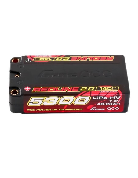 GENSACE REDLINE 2.0 5300Mah 7.6V SHORTY