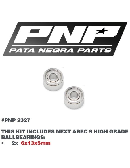 ABEC 9 BEARING SET 6x13x5mm (2 pcs)