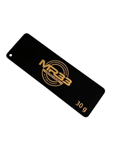 MR33 BRASS BATTERY WEIGHT PLATE 30g