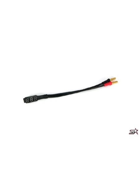 MR33 LIPO VOLTAGE CHECKER (4/5mm Plug)
