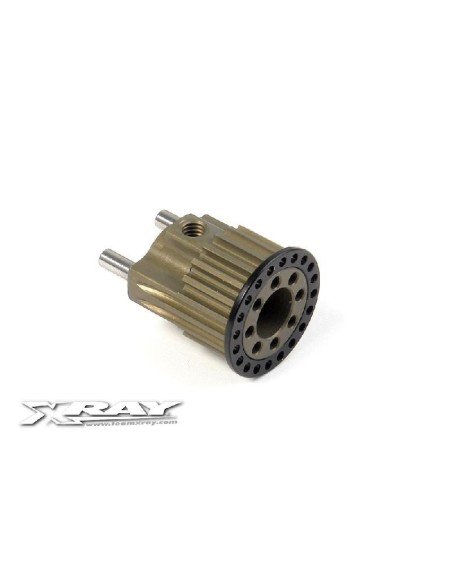ALU 2-SPEED BELT PULLEY 20T CENTER SET