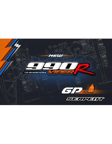 SERPENT VIPER 990R + ILEASITUNED PISTA 