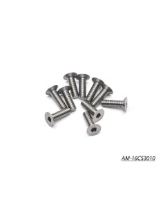 TITANIUM SCREW ALLEN COUNTERS.M3x10 110º