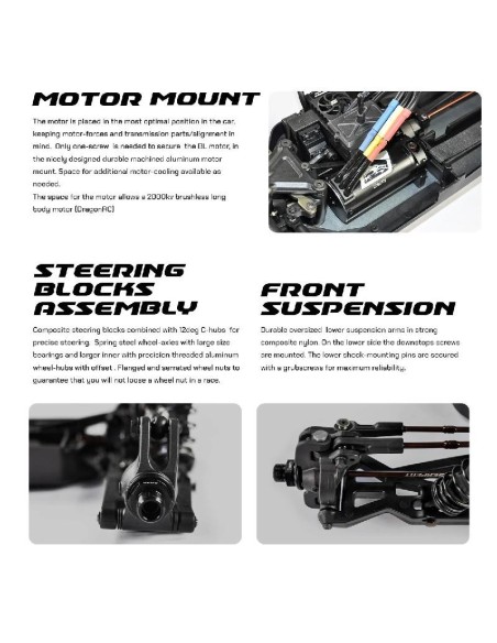 SERPENT SRX8 TRUGGY-E RTR 1/8 4WD BLUE