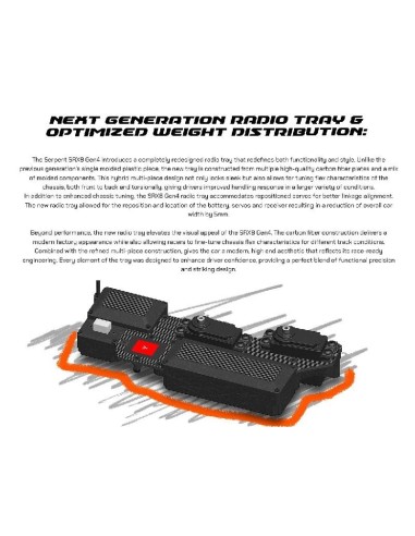 SERPENT SRX8 Gen4 1/8 4WD GP BUGGY